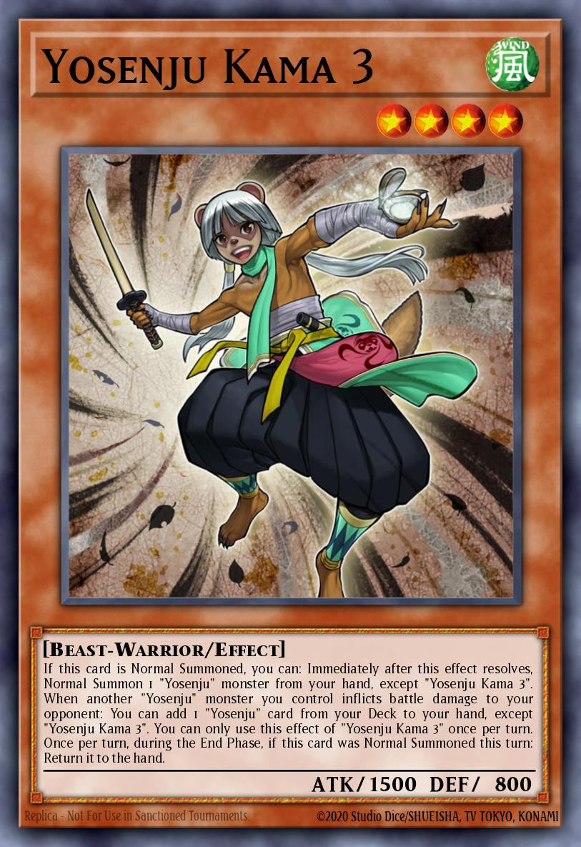 Yosenju Kama 3 SP17-EN006 – Star Pack Battle Royal