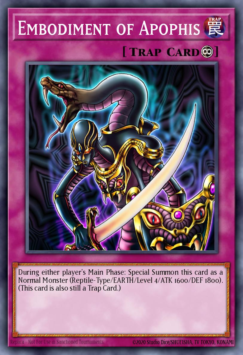 Embodiment of Apophis DT06-EN097 – Duel Terminal 6b