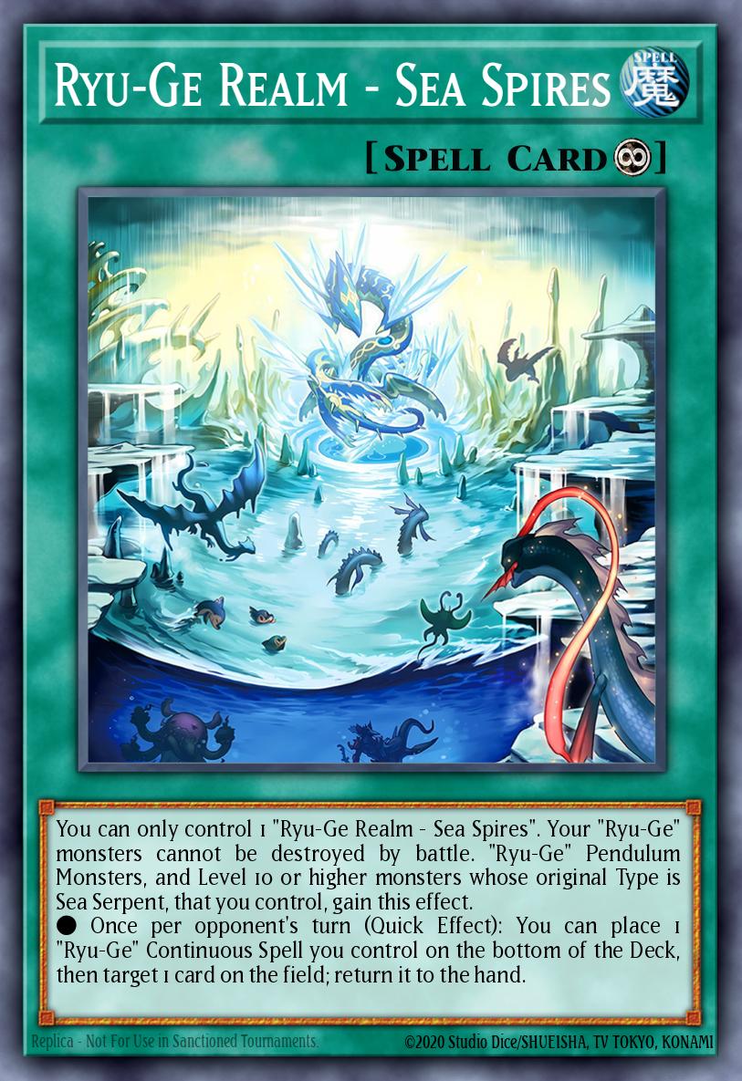 Ryu-Ge Realm - Sea Spires CRBR-EN038 – Crossover Breakers