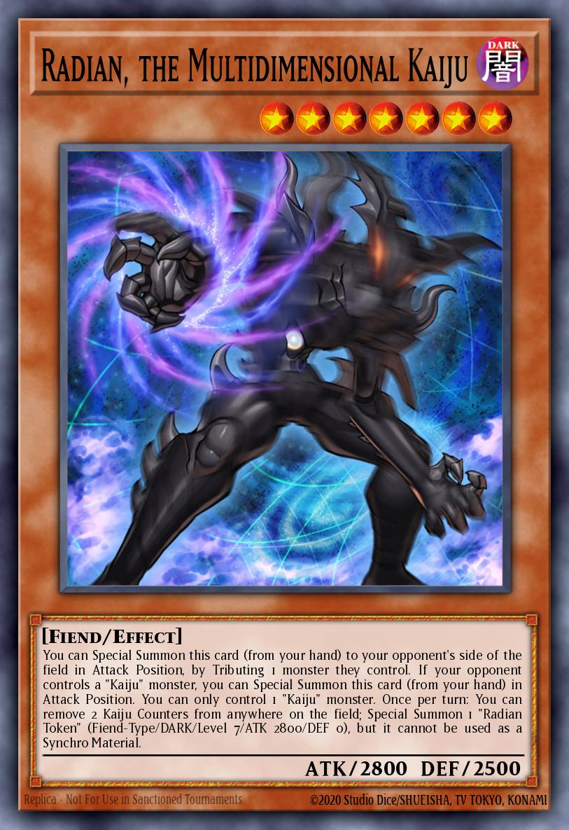 Radian, the Multidimensional Kaiju SDAZ-EN010 – Structure Deck: Albaz Strike