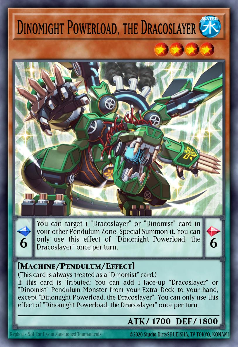 Dinomight Powerload, the Dracoslayer DABL-EN024 – Darkwing Blast