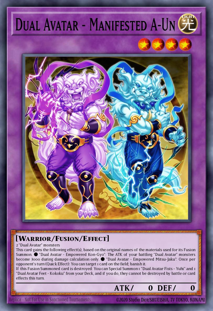 Dual Avatar - Manifested A-Un CYAC-EN038 – Cyberstorm Access
