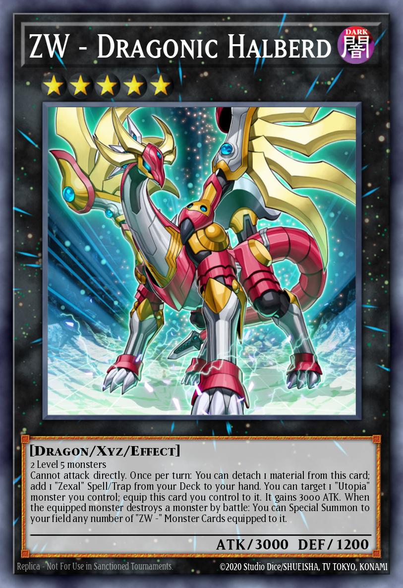 ZW - Dragonic Halberd MP22-EN082 – 2022 Tin of the Pharaoh's Gods