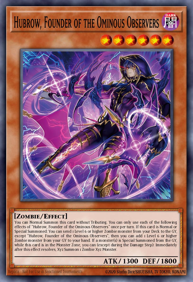 Hubrow, Founder of the Ominous Observers BETB-EN030 – Beyond the Brave