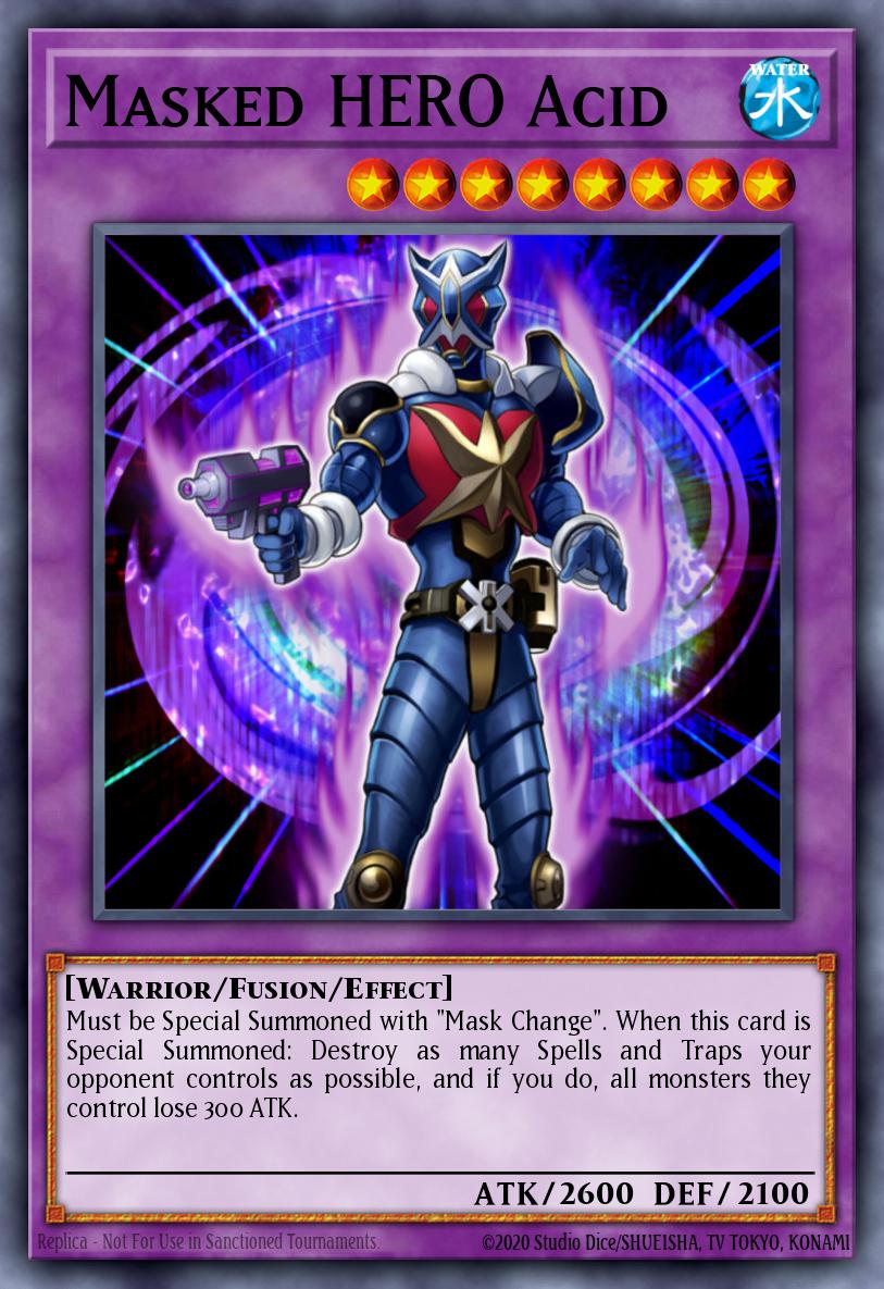 Masked HERO Acid TOCH-EN045 – Toon Chaos