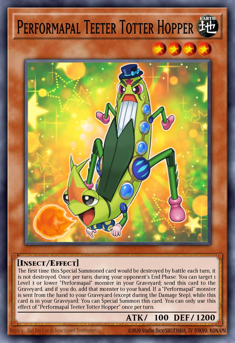 Performapal Teeter Totter Hopper YS16-EN007 – Starter Deck: Yuya