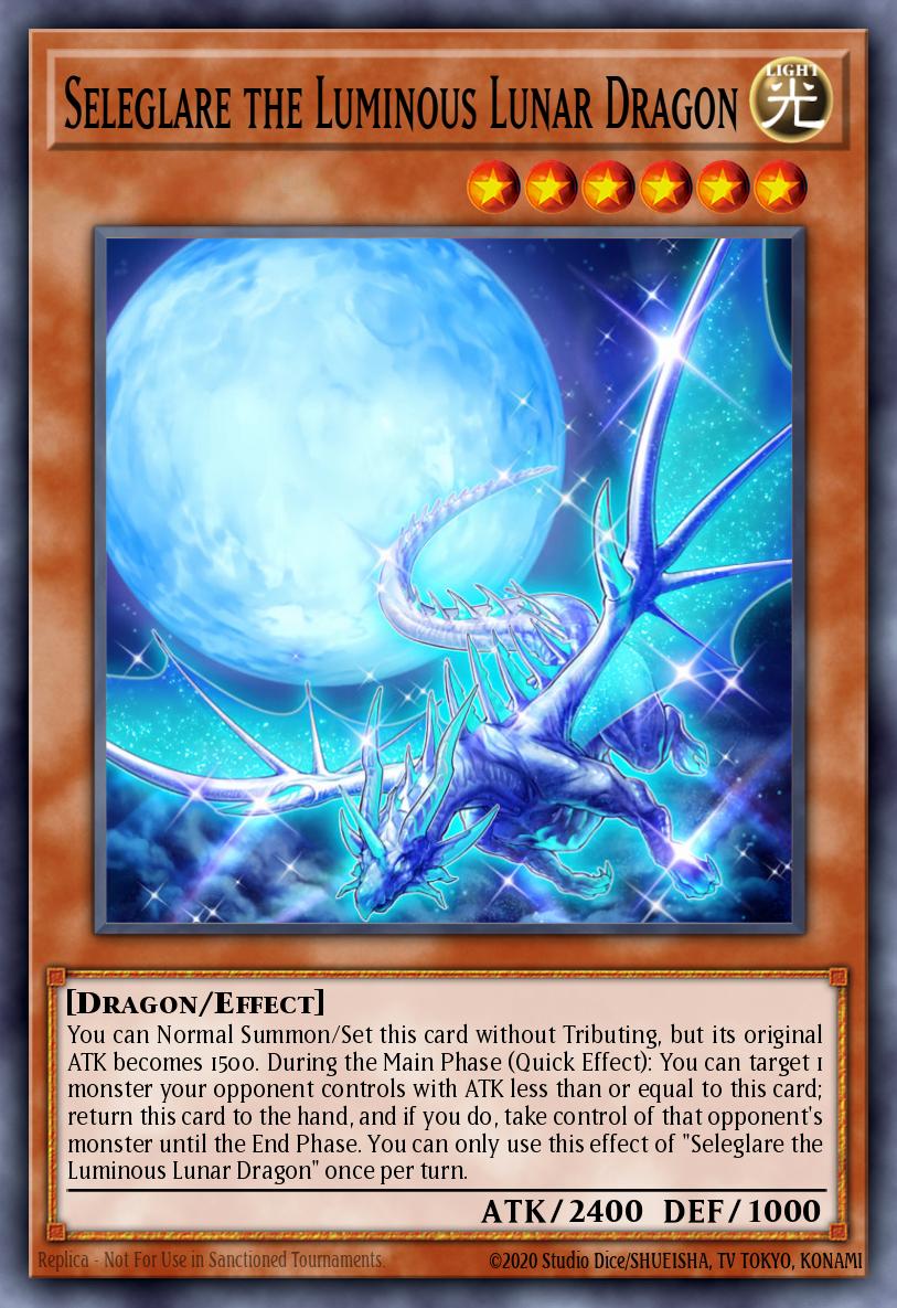Seleglare the Luminous Lunar Dragon ROTD-EN087 – Rise of the Duelist