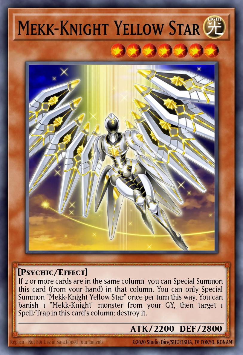 Mekk-Knight Yellow Star MP18-EN180 – 2018 Mega-Tin Mega Pack