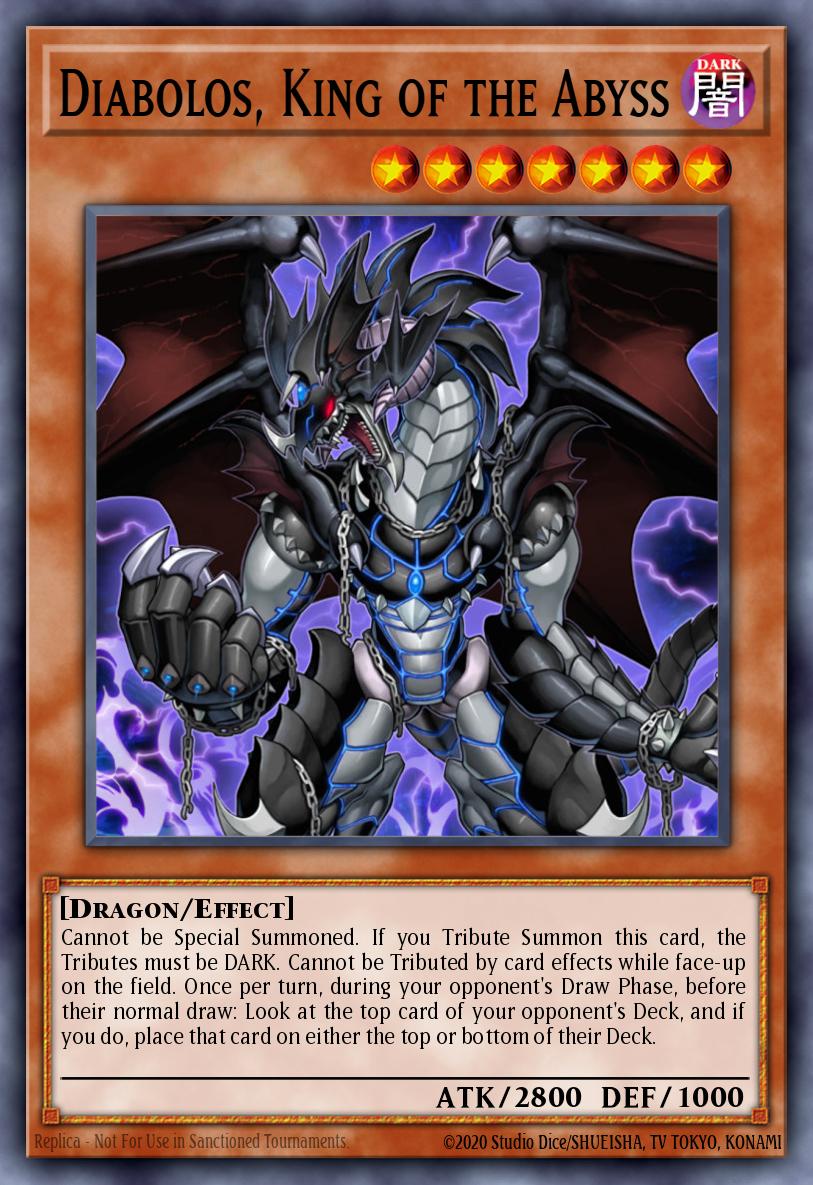 Diabolos, King of the Abyss GLD4-EN018 – Gold Series 4: Pyramids Edition