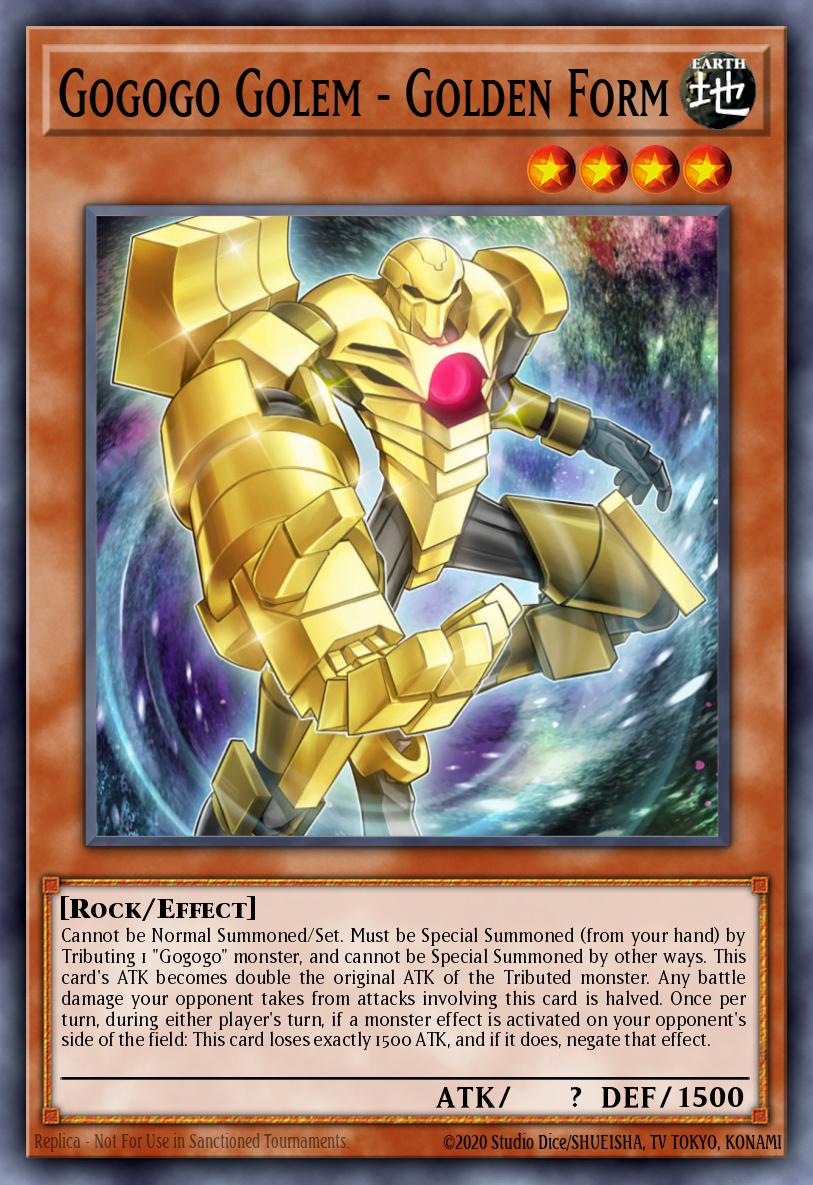 Gogogo Golem - Golden Form SECE-EN090 – Secrets of Eternity