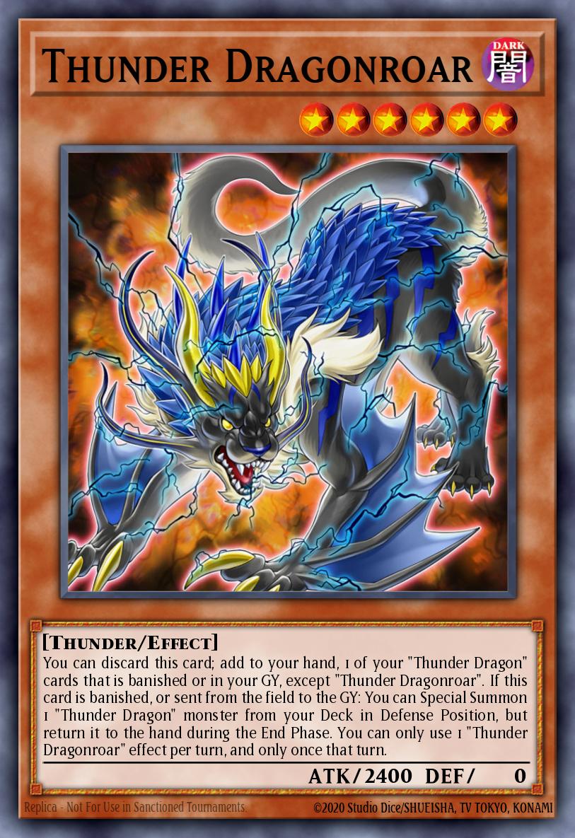 Thunder Dragonroar MP19-EN169 – 2019 Gold Sarcophagus Tin Mega Pack