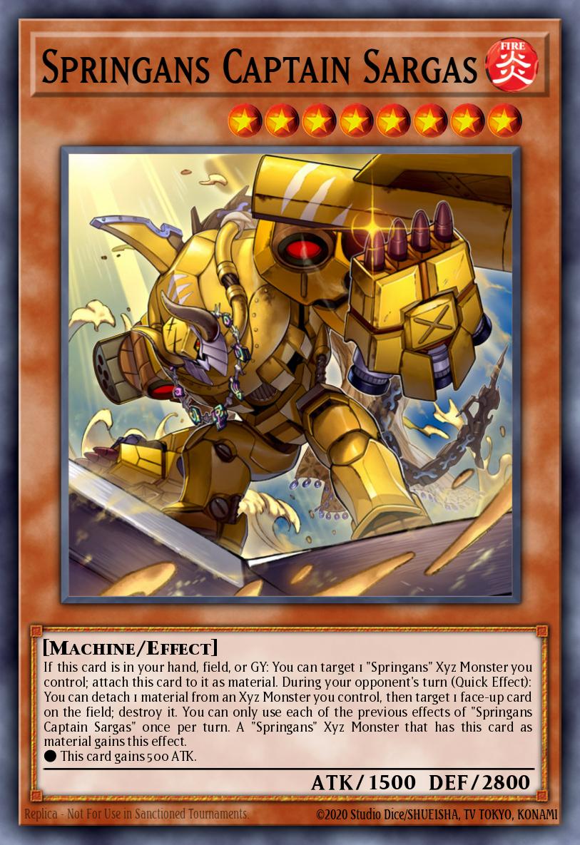 Springans Captain Sargas BLVO-EN009 – Blazing Vortex