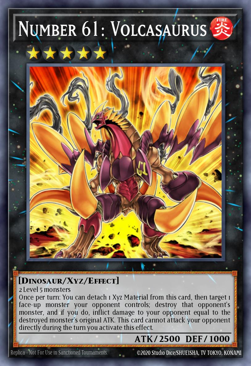 Number 61: Volcasaurus JUSH-EN043 – Justice Hunters