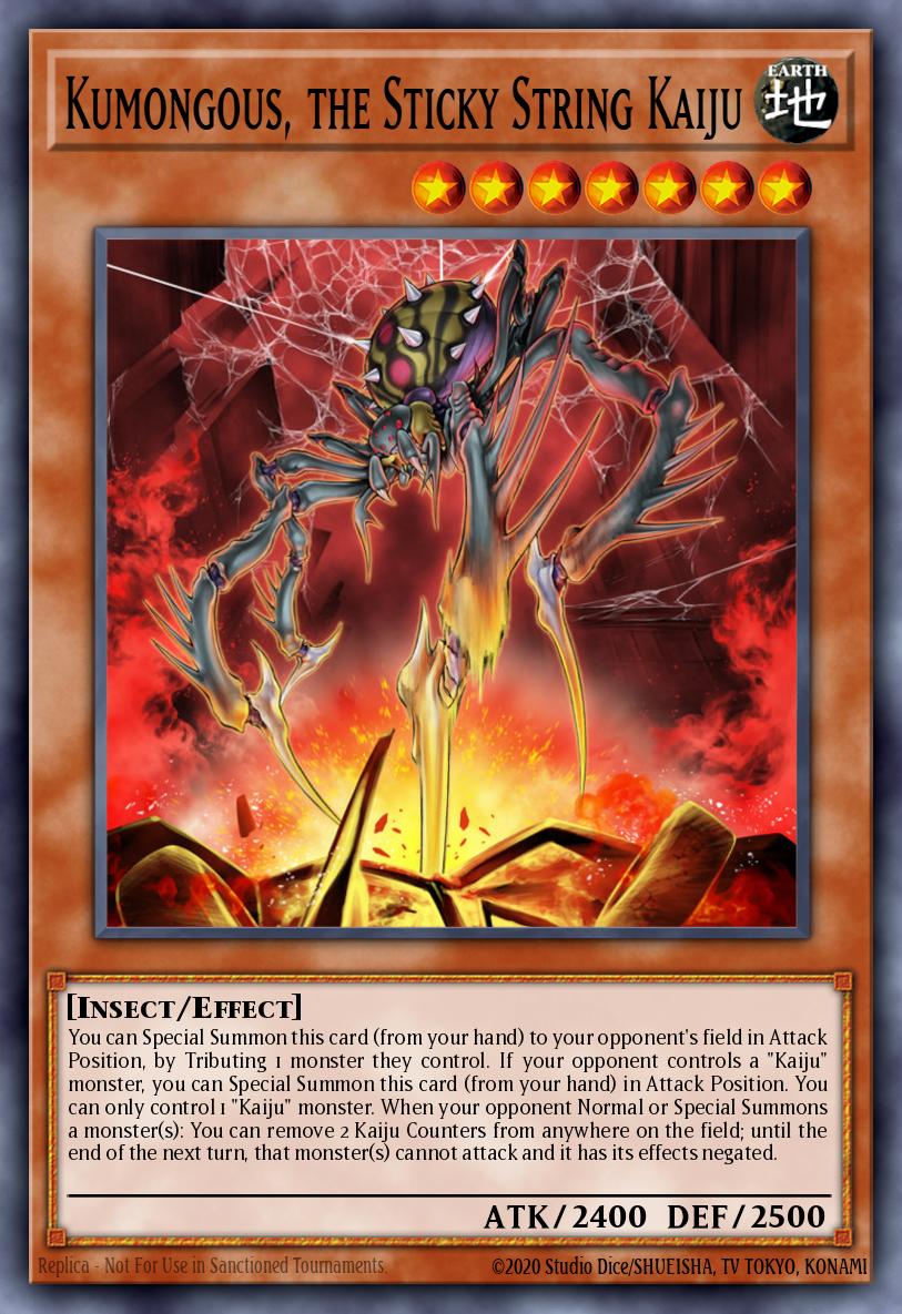 Kumongous, the Sticky String Kaiju BLC1-EN034 – Battles of Legend: Chapter 1