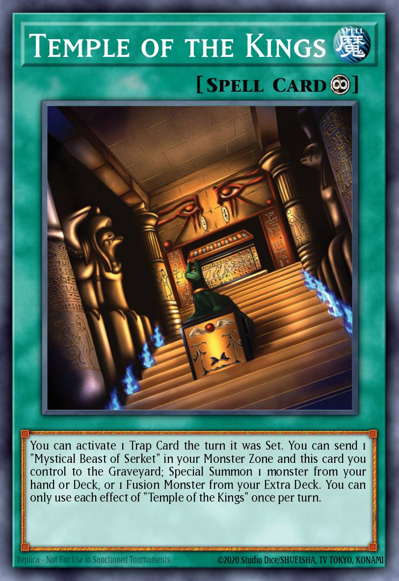 Temple of the Kings SDMA-EN038 – Structure Deck: Marik (TCG)
