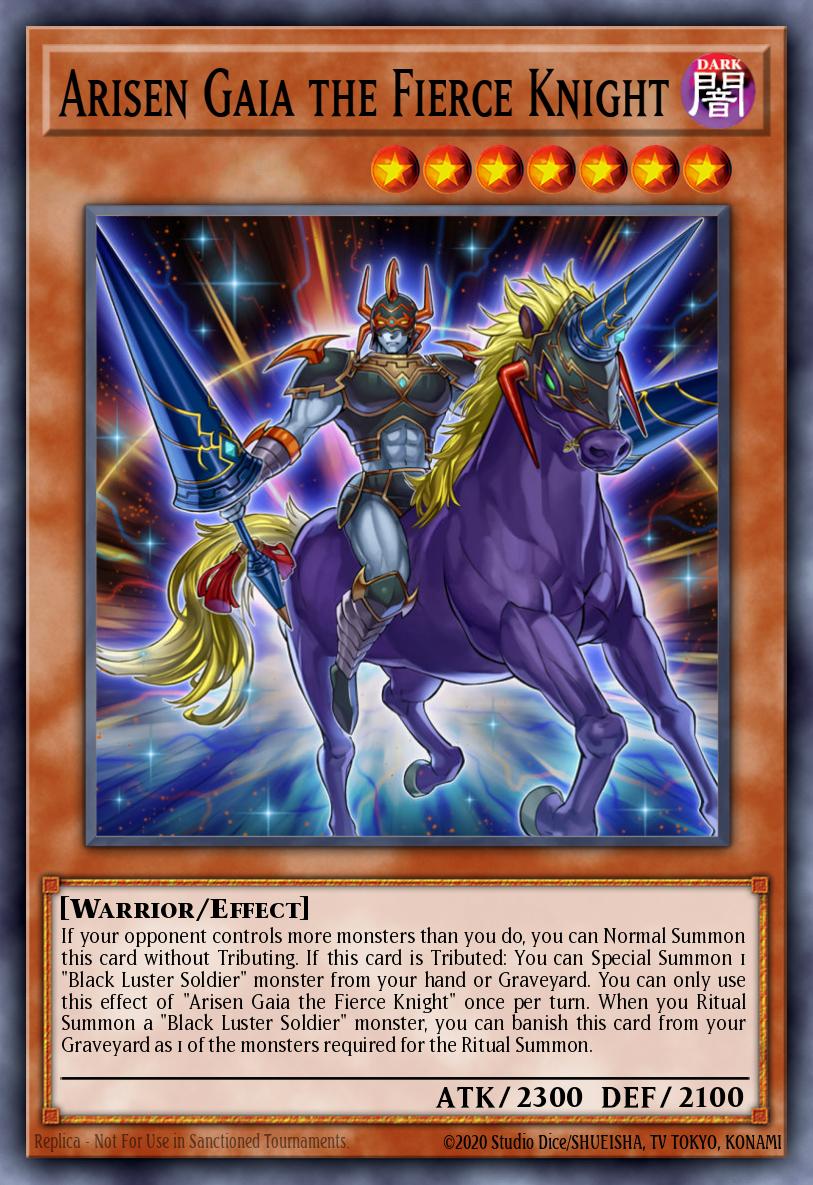Arisen Gaia the Fierce Knight MP16-EN238 – 2016 Mega-Tin Mega Pack