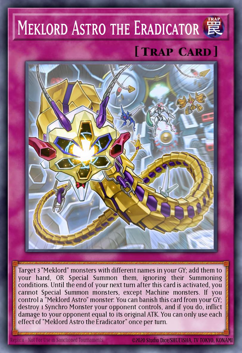 Meklord Astro the Eradicator LED7-EN022 – Legendary Duelists: Rage of Ra