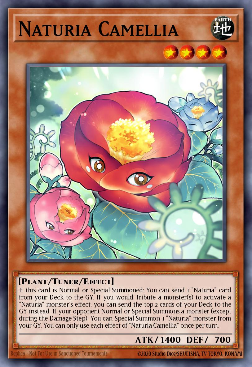 Naturia Camellia MP23-EN171 – 25th Anniversary Tin: Dueling Heroes Mega Pack