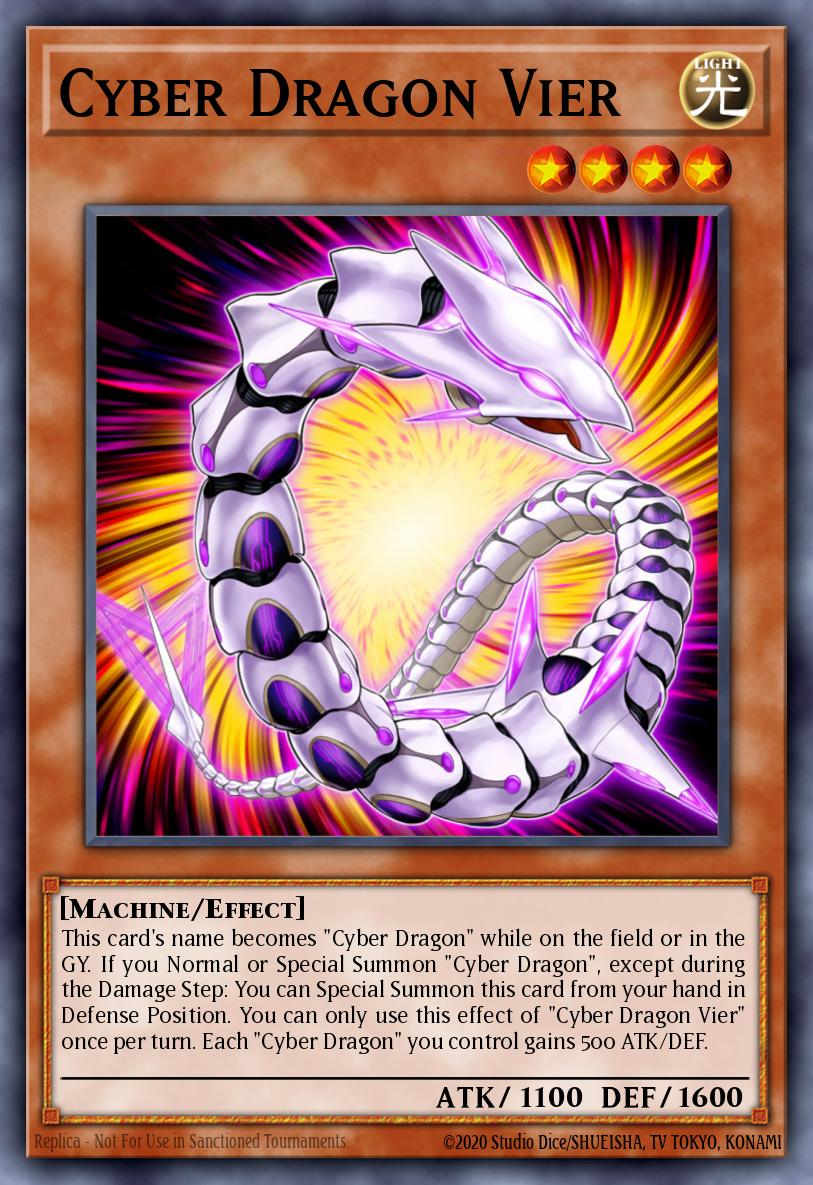 Cyber Dragon Vier CYHO-EN014 – Cybernetic Horizon