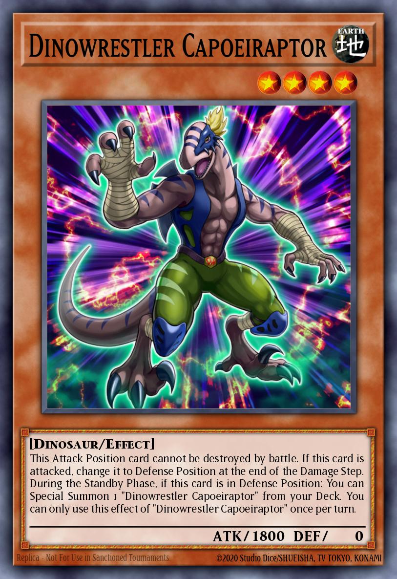 Dinowrestler Capoeiraptor SOFU-EN006 – Soul Fusion