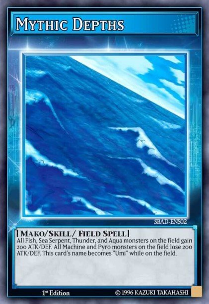 Mythic Depths SBAD-ENS02 – Speed Duel: Attack from the Deep