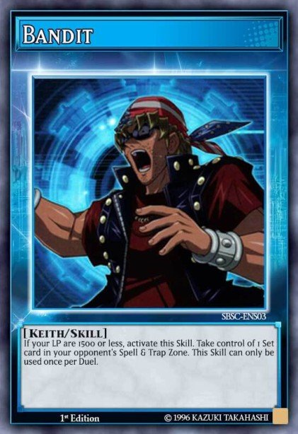 Bandit EVSD-ENS02 – Speed Duel: Scars of Battle Launch Event participation card