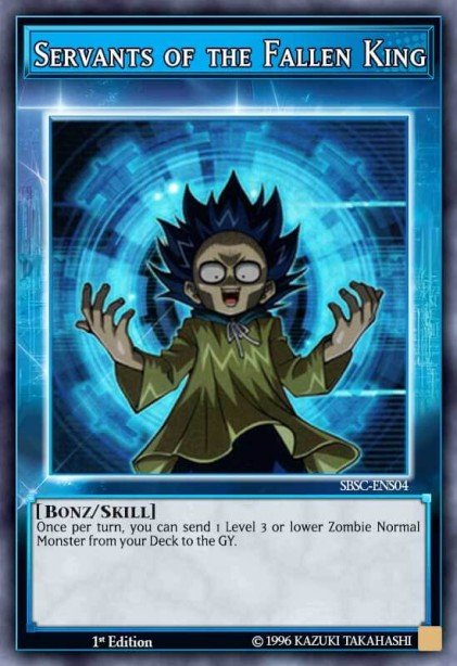 Servants of the Fallen King SBSC-ENS04 – Speed Duel: Scars of Battle