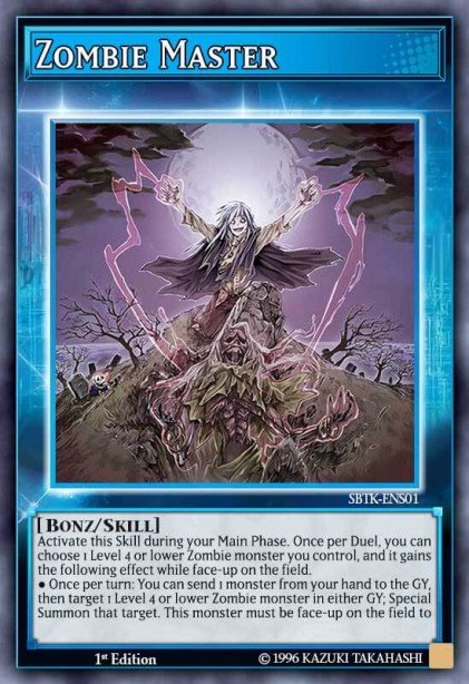 Zombie Master (Skill Card) SBTK-ENS01 – Speed Duel: Trials of the Kingdom