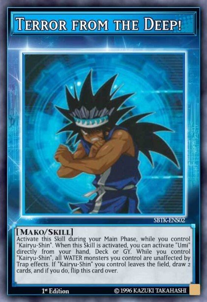 Terror from the Deep! SBTK-ENSP0 – Speed Duel: Trials of the Kingdom Sneak Peek participation cards