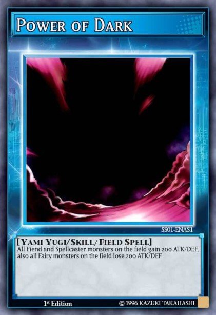 Power of Dark SS01-ENAS1 – Speed Duel Starter Decks: Destiny Masters