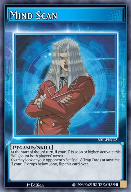 Mind Scan (Skill Card) SS01-ENCS2 – Speed Duel Starter Decks: Destiny Masters