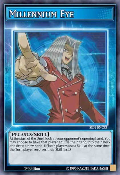 Millennium Eye (Skill Card) SS01-ENCS3 – Speed Duel Starter Decks: Destiny Masters
