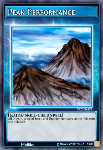 Peak Performance SS02-ENAS1 – Speed Duel Starter Decks: Duelists of Tomorrow