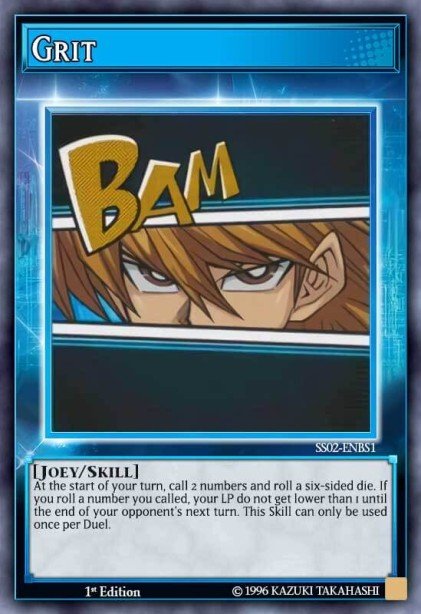 Grit SS02-ENBS1 – Speed Duel Starter Decks: Duelists of Tomorrow