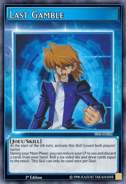 Last Gamble SS02-ENBS2 – Speed Duel Starter Decks: Duelists of Tomorrow