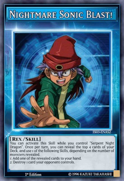 Nightmare Sonic Blast! SS03-ENAS2 – Speed Duel Starter Decks: Ultimate Predators