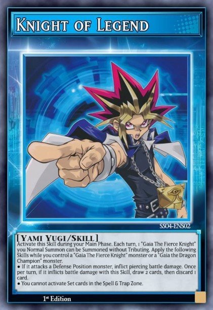 Knight of Legend SS04-ENS02 – Speed Duel Starter Decks: Match of the Millennium