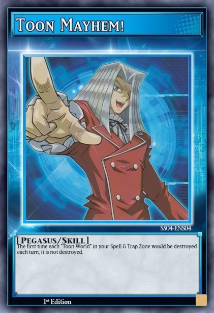 Toon Mayhem! SS04-ENS04 – Speed Duel Starter Decks: Match of the Millennium