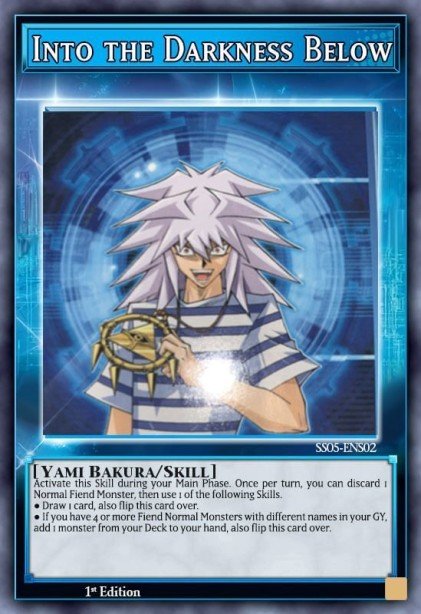 Into the Darkness Below SS05-ENS02 – Speed Duel Starter Decks: Twisted Nightmares