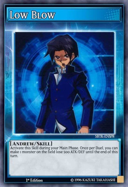 Low Blow SBTK-ENSP8 – Speed Duel: Trials of the Kingdom Sneak Peek participation cards