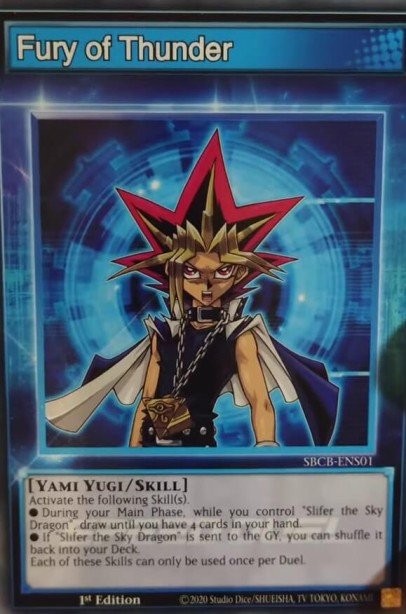 Fury of Thunder SBCB-ENS01 – Speed Duel: Battle City Box