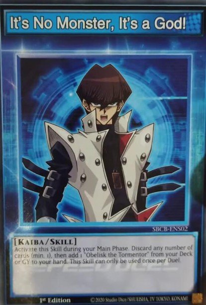 It's No Monster, It's a God! SBCB-ENS02 – Speed Duel: Battle City Box