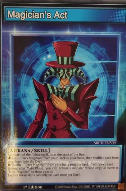 Magician's Act SBCB-ENS09 – Speed Duel: Battle City Box