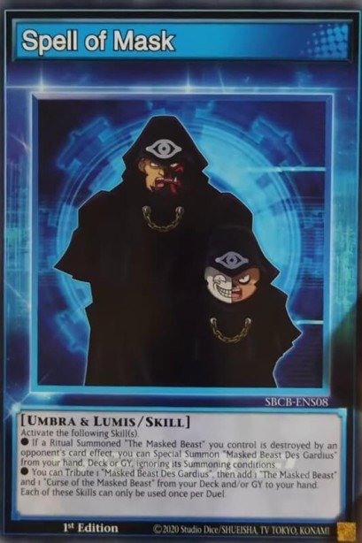 Spell of Mask SBCB-ENS08 – Speed Duel: Battle City Box
