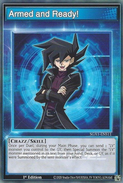 Armed and Ready! SGX1-ENS11 – Speed Duel GX: Duel Academy Box