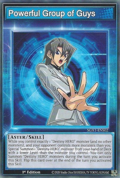 Powerful Group of Guys SGX1-ENS02 – Speed Duel GX: Duel Academy Box