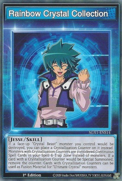 Rainbow Crystal Collection SGX1-ENS14 – Speed Duel GX: Duel Academy Box