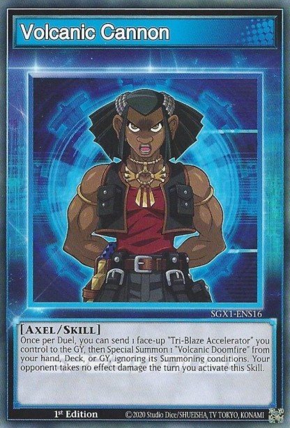 Volcanic Cannon SGX1-ENS16 – Speed Duel GX: Duel Academy Box