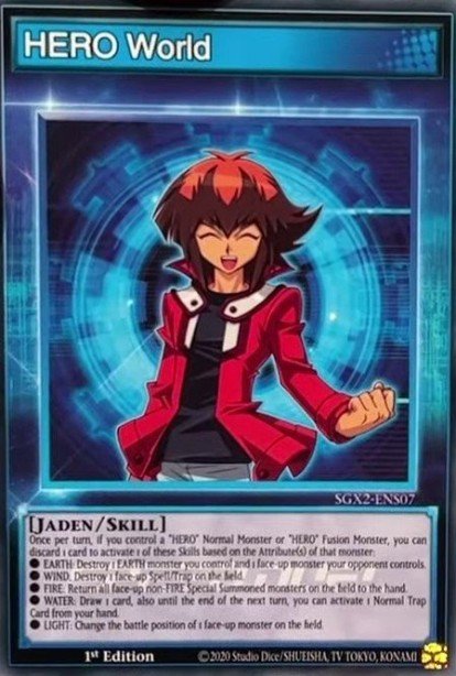 HERO World SGX2-ENS07 – Speed Duel GX: Midterm Paradox