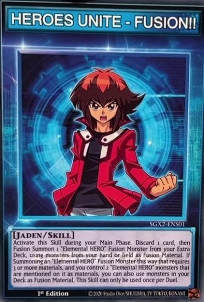 HEROES UNITE - FUSION!! SGX2-ENS01 – Speed Duel GX: Midterm Paradox